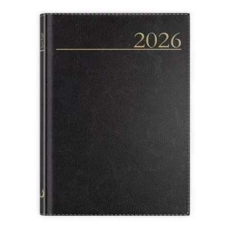 Edycja Świętego Pawła Book calendar 2026 B6 Madrid black - ideal for planning