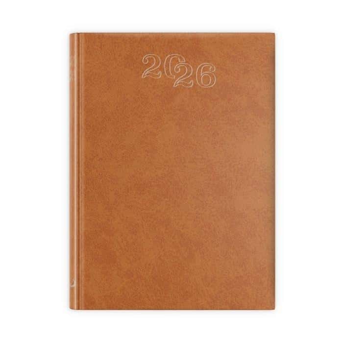 Edycja Świętego Pawła Diary 2026 B7 brown - perfect for planning
