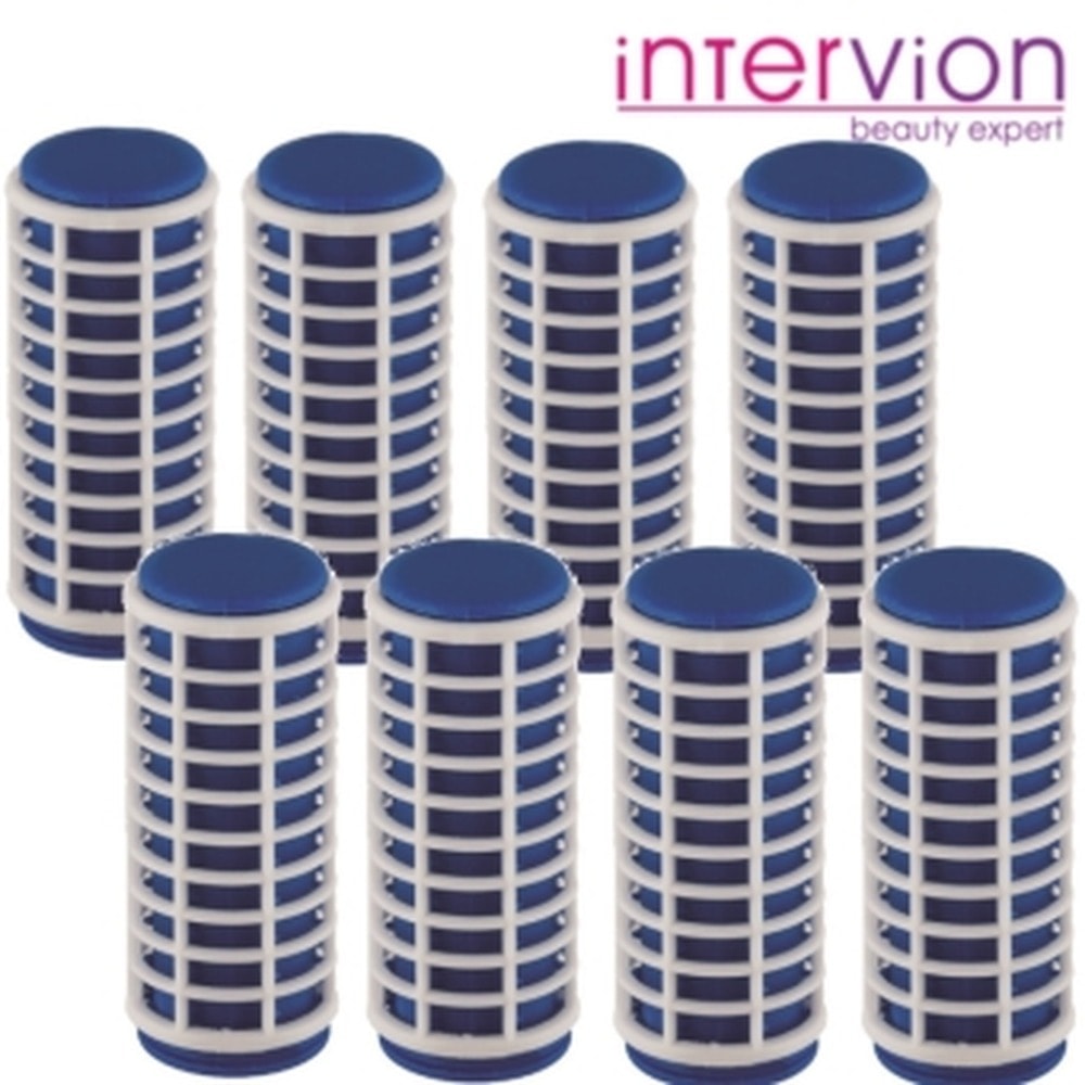 Inter-V Hair Rollers 28 mm - 8 pieces for beautiful curls