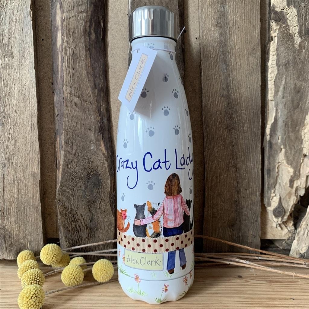 Crazy Cat Lady Thermos 500 ml - perfect for cat lovers
