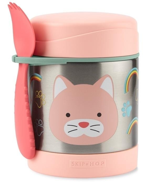 Skip Hop Food Thermos for Kids Cat 325ml - perfect for lunch