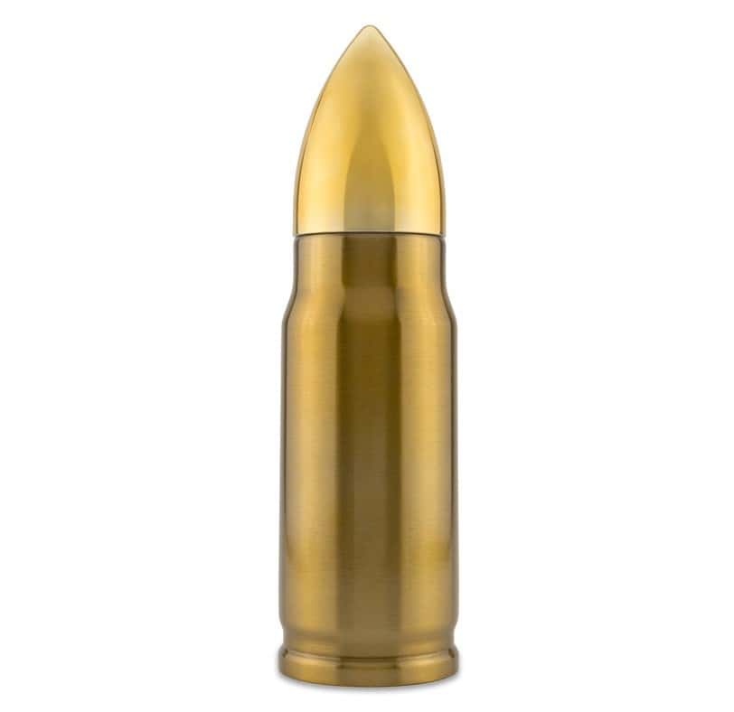 Thermos Bullet Brass cartridge 500 ml - perfect as a gift
