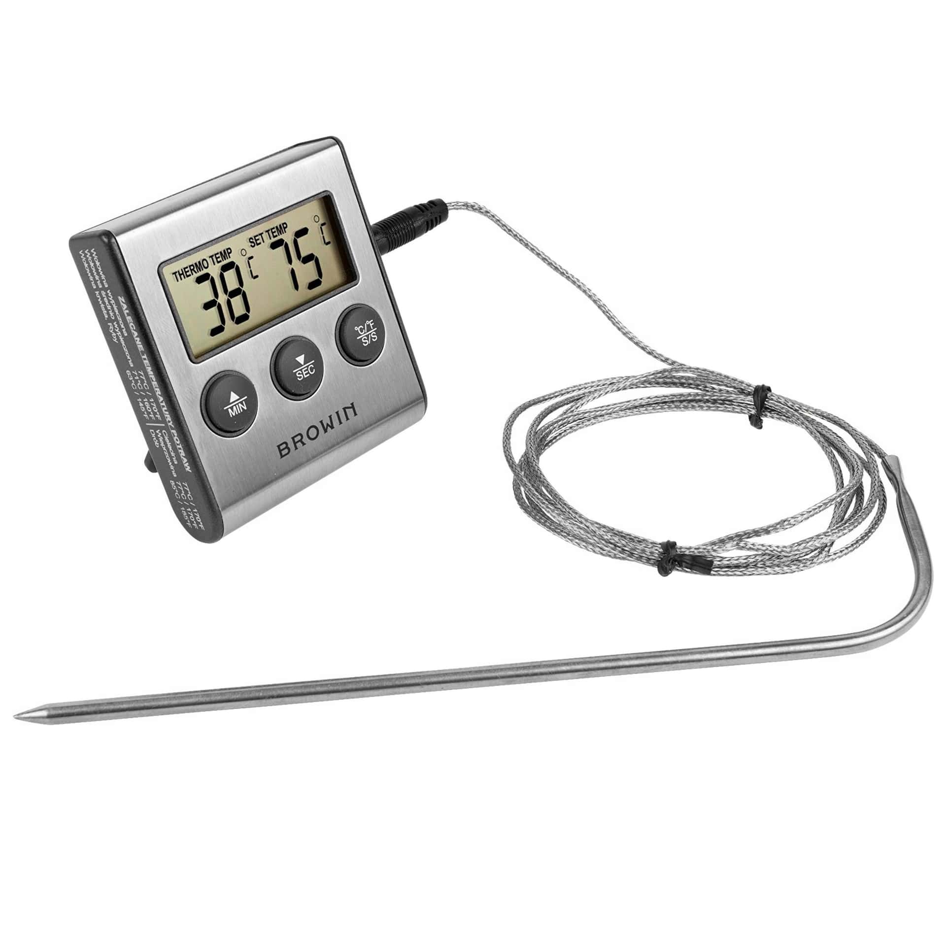 External Thermocouple 15m - precise temperature measurement for oil heaters