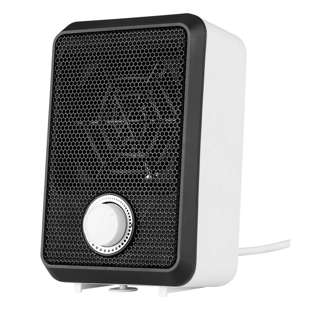 NEO TOOLS Desktop Fan Heater 600W - ideal for heating your desk