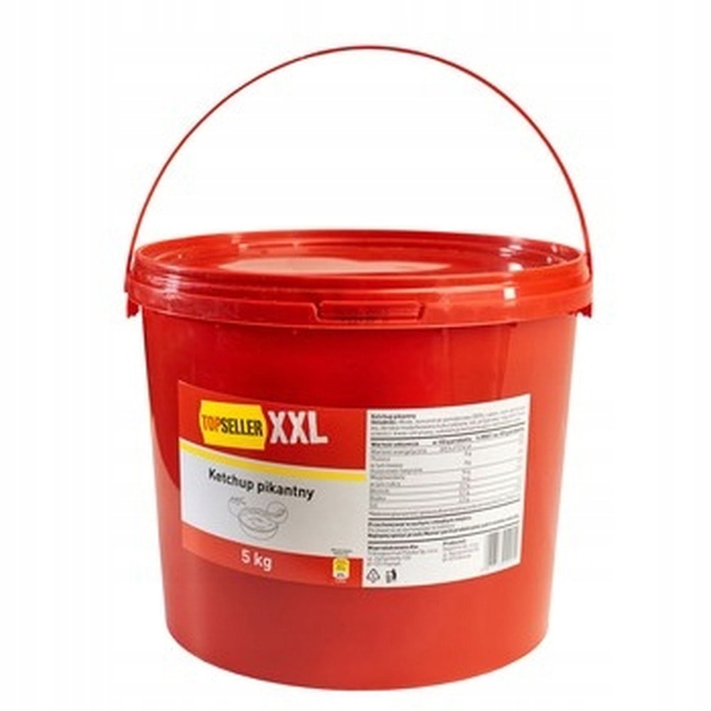 TGE Spicy Ketchup - 5 kg for lovers of spicy flavors