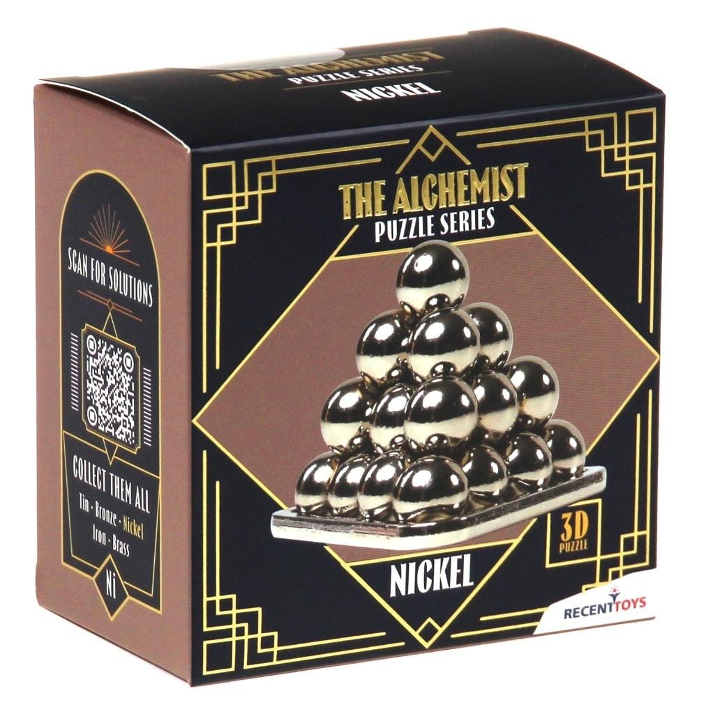 Recent Toys The Alchemist Nickel Puzzle - difficulty level 5/5 - challenge for the mind