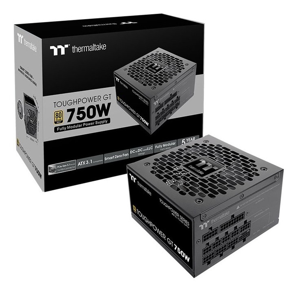 Thermaltake Toughpower GT 750W - Modular ATX power supply for demanding users