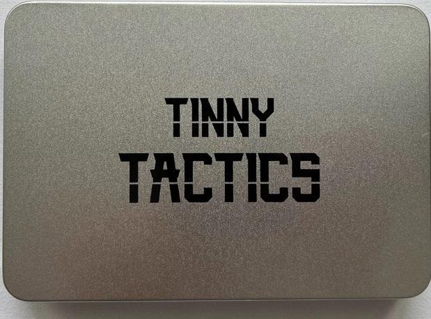 Tinny Tactics - Strategic board game in a tin box
