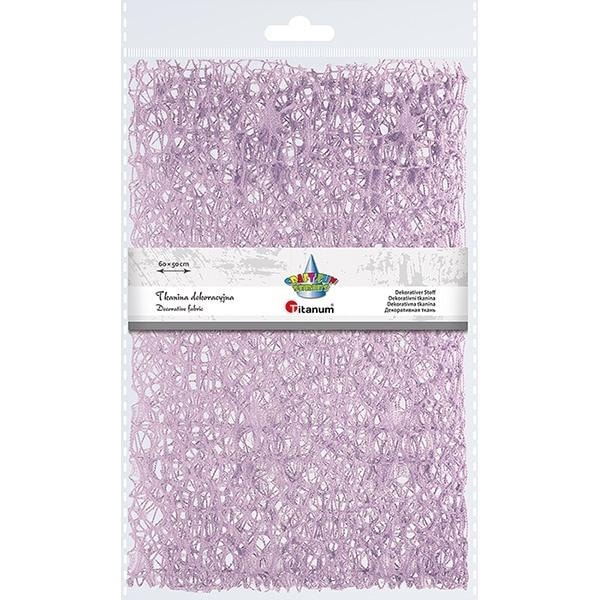 Lilac decorative fabric 60x50 cm - ideal for sewing and crafts