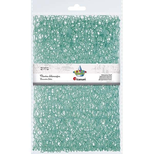 Decorative fabric green 60x50 cm - ideal for sewing and crafts