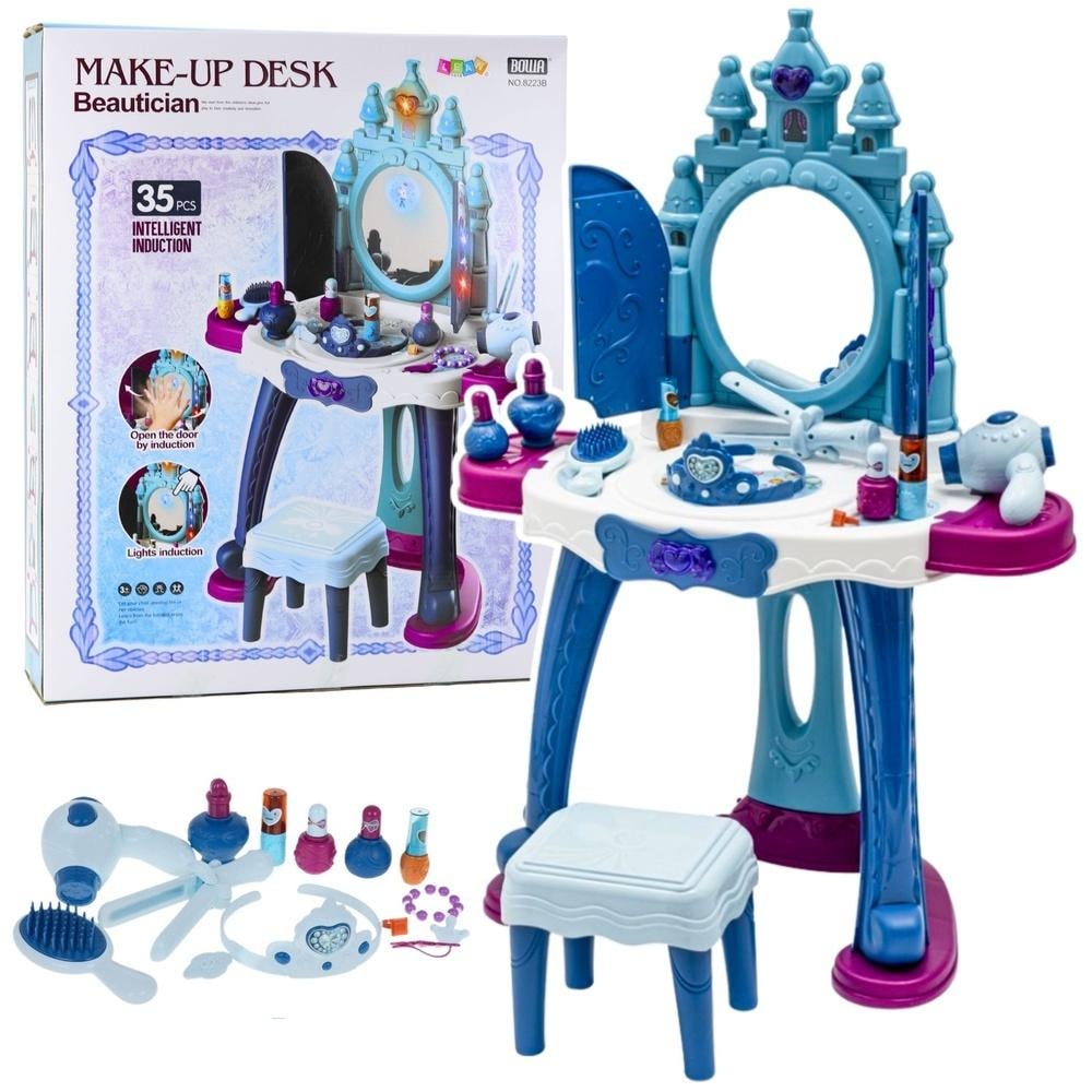 Interactive Ice Princess Vanity Table - 35 pieces for little stylists
