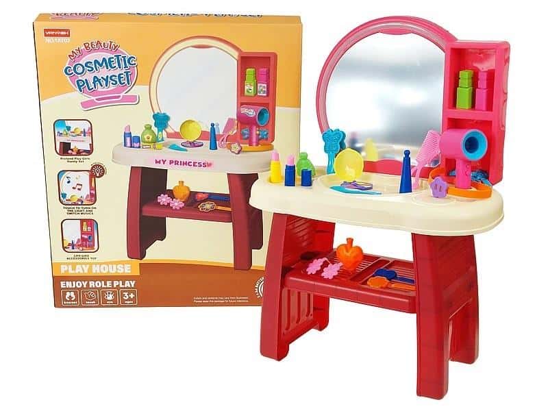 Dressing table with equipment light and sound - ideal for a little princess