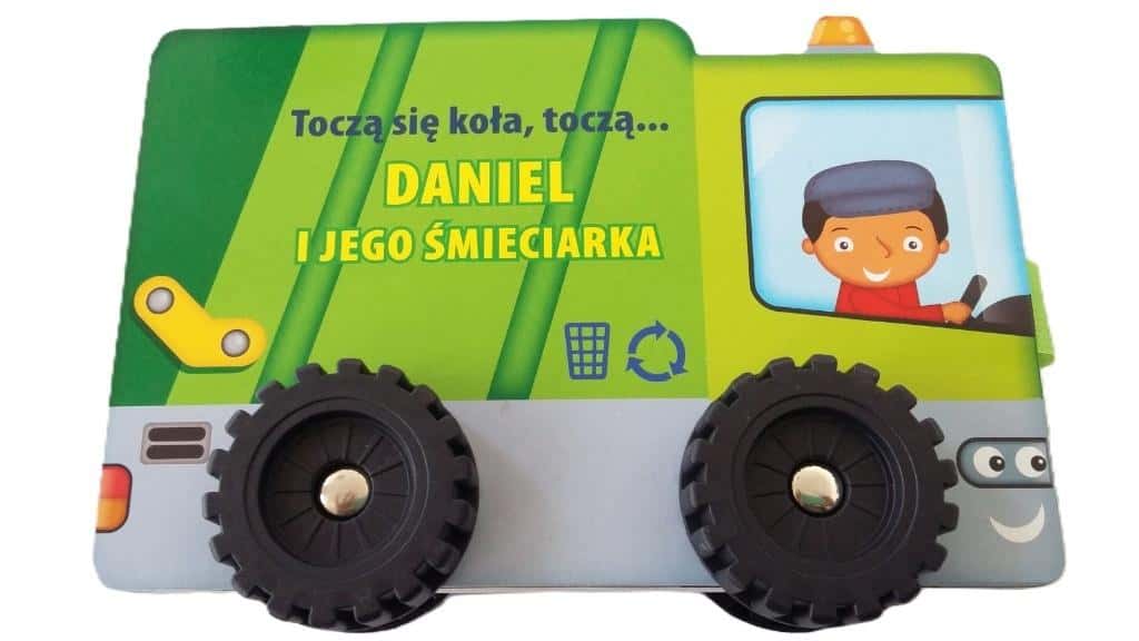Yoyo Books - Rolling wheels... - Daniel and his garbage truck - book with wheels