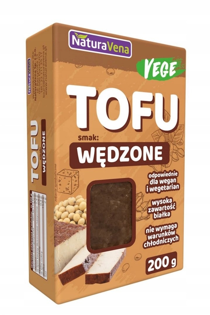 Nat Tofu Natural with Smoked Flavor 200 g - perfect for salads