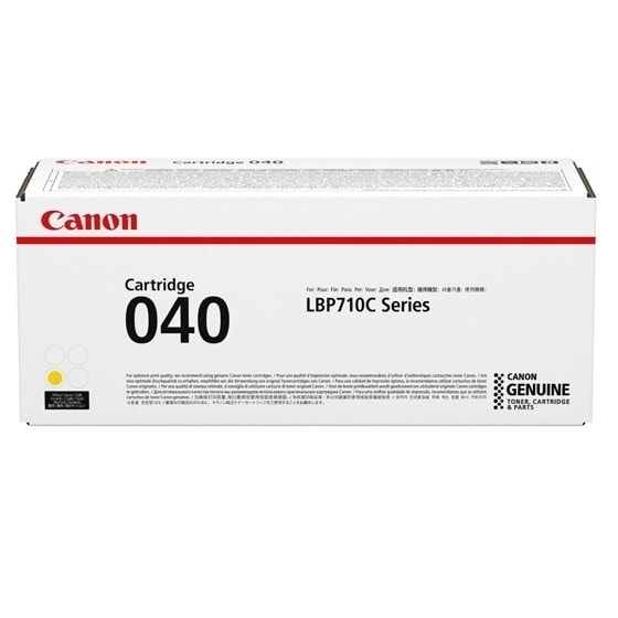 Canon 040 Yellow - Original Toner for Printer