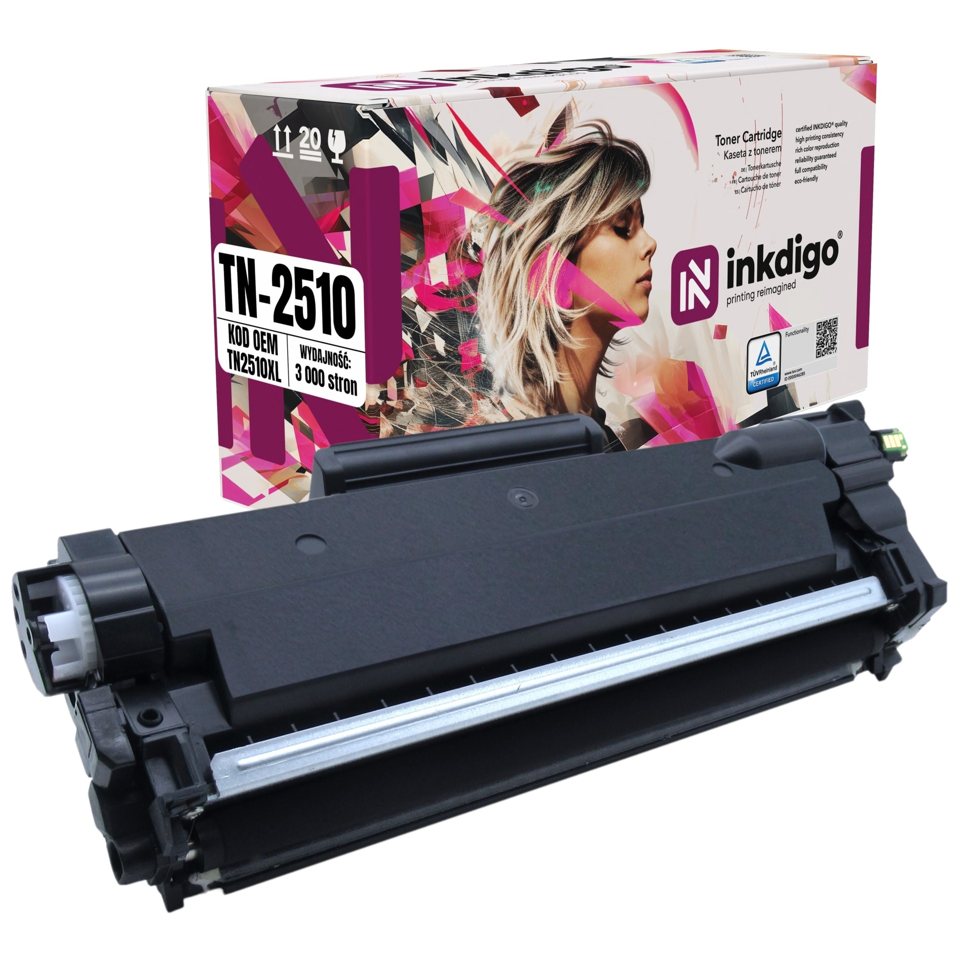 Brother TN2510XXL Toner Black - Original - Ultra High Yield - Perfect for the office