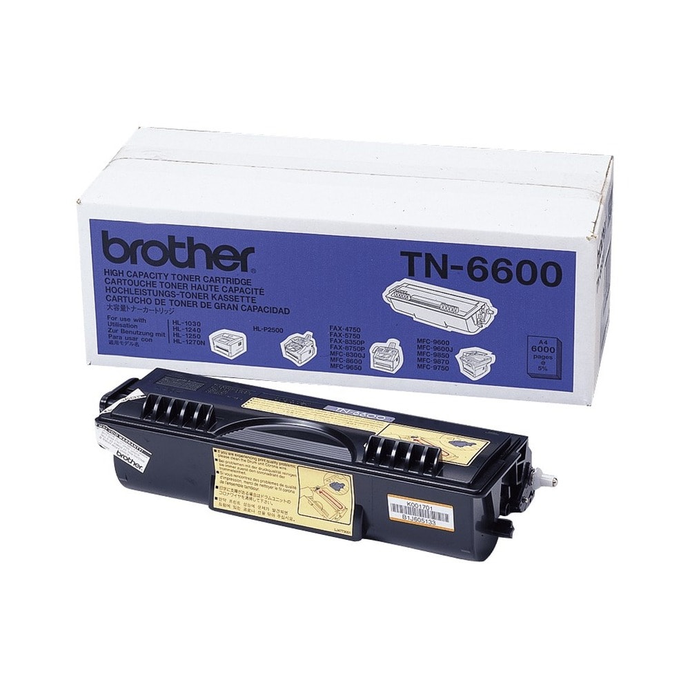 Brother TN6600 Toner black - 6600 pages reliable