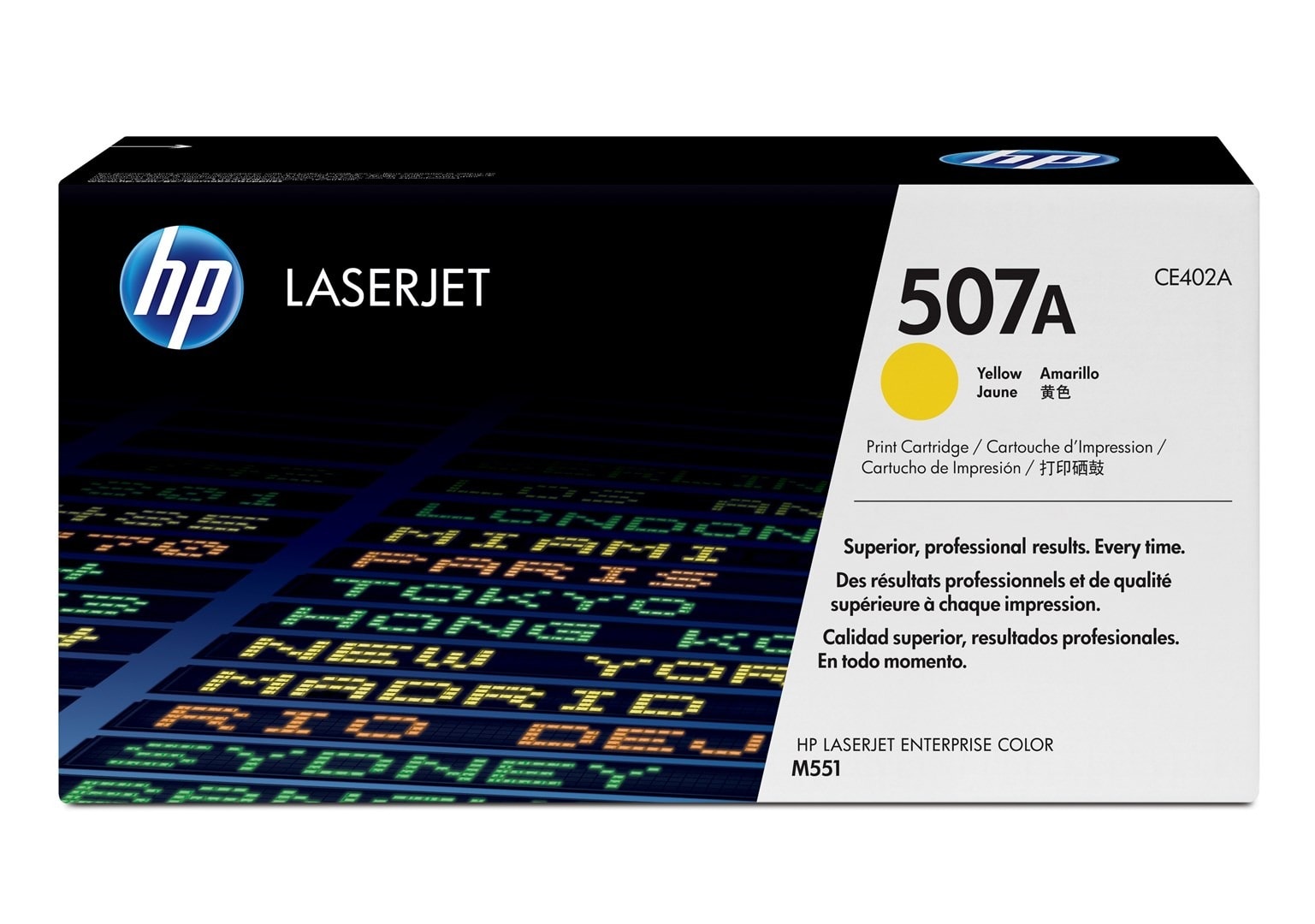 HP Toner Yellow 507A CE402A - High-quality replacement