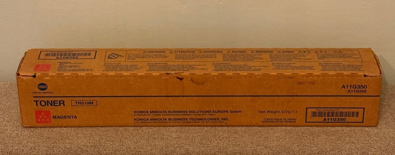 Konica Minolta TN-319 - Magenta toner for printers - high quality