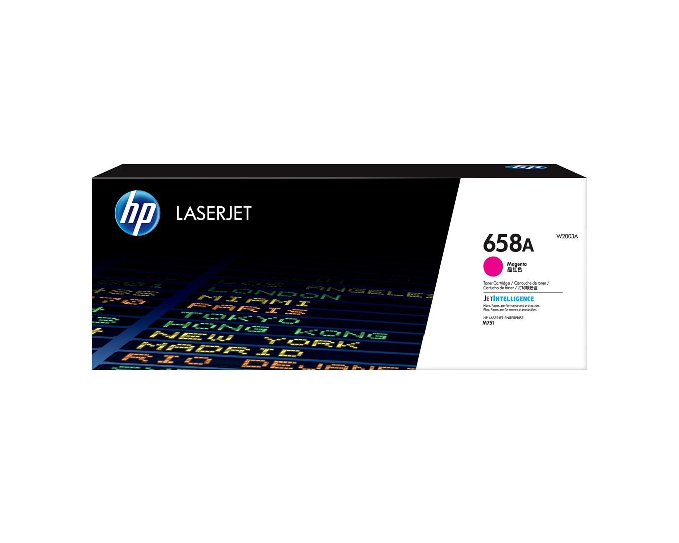 HP 658A (W2003A) Magenta Toner - high print quality