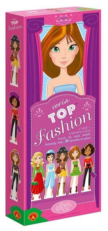 Top Fashion Model 1 ALEX - Creative doll for cutting and composing outfits