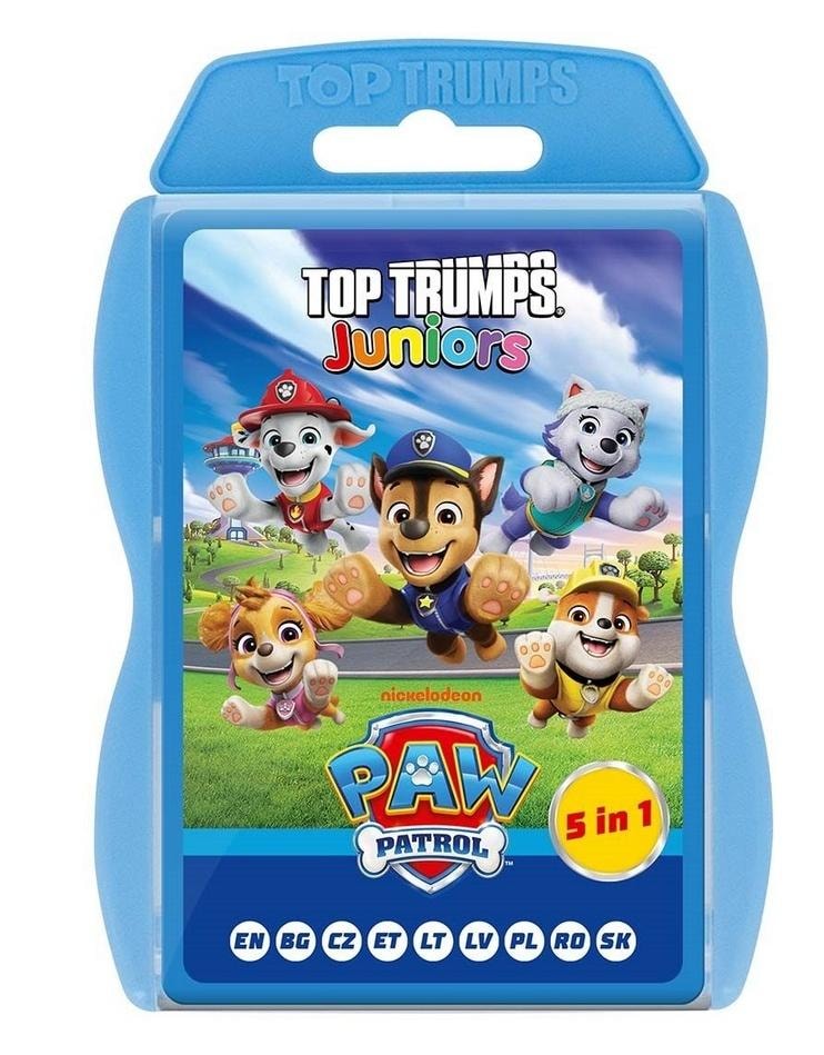 Top Trumps Juniors Paw Patrol - Card game for kids