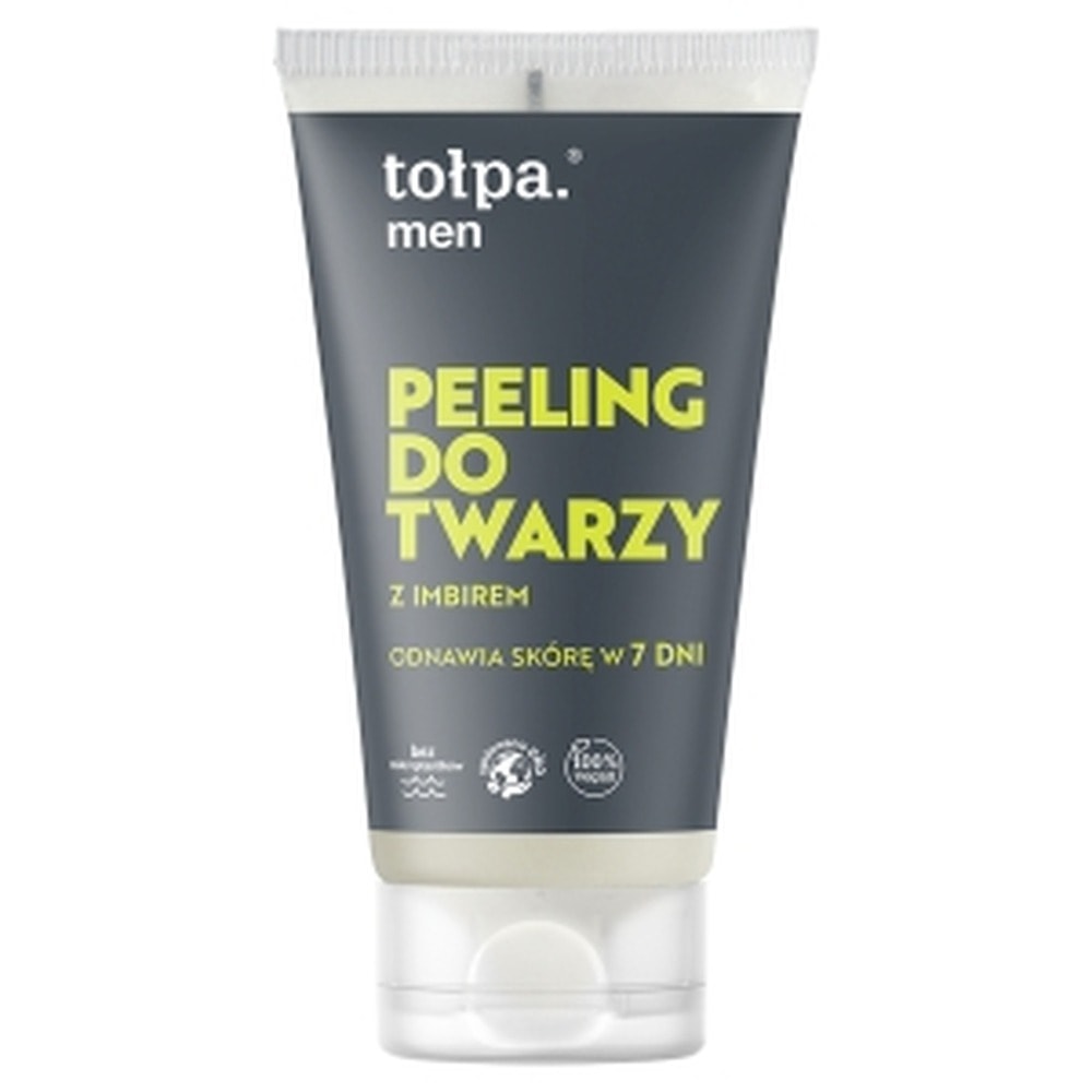 Tołpa Men Face Peeling with Ginger - refreshing peeling for men