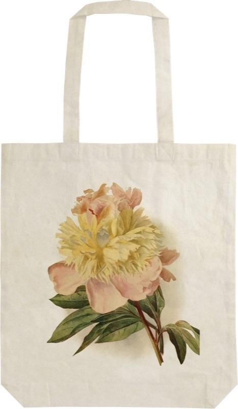 Skona Ting Cotton Bag Shopper Peony STBAG38 - perfect for shopping