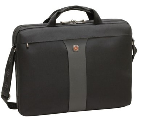 Wenger Legacy - Laptop Bag 17 inch, black - perfect for work