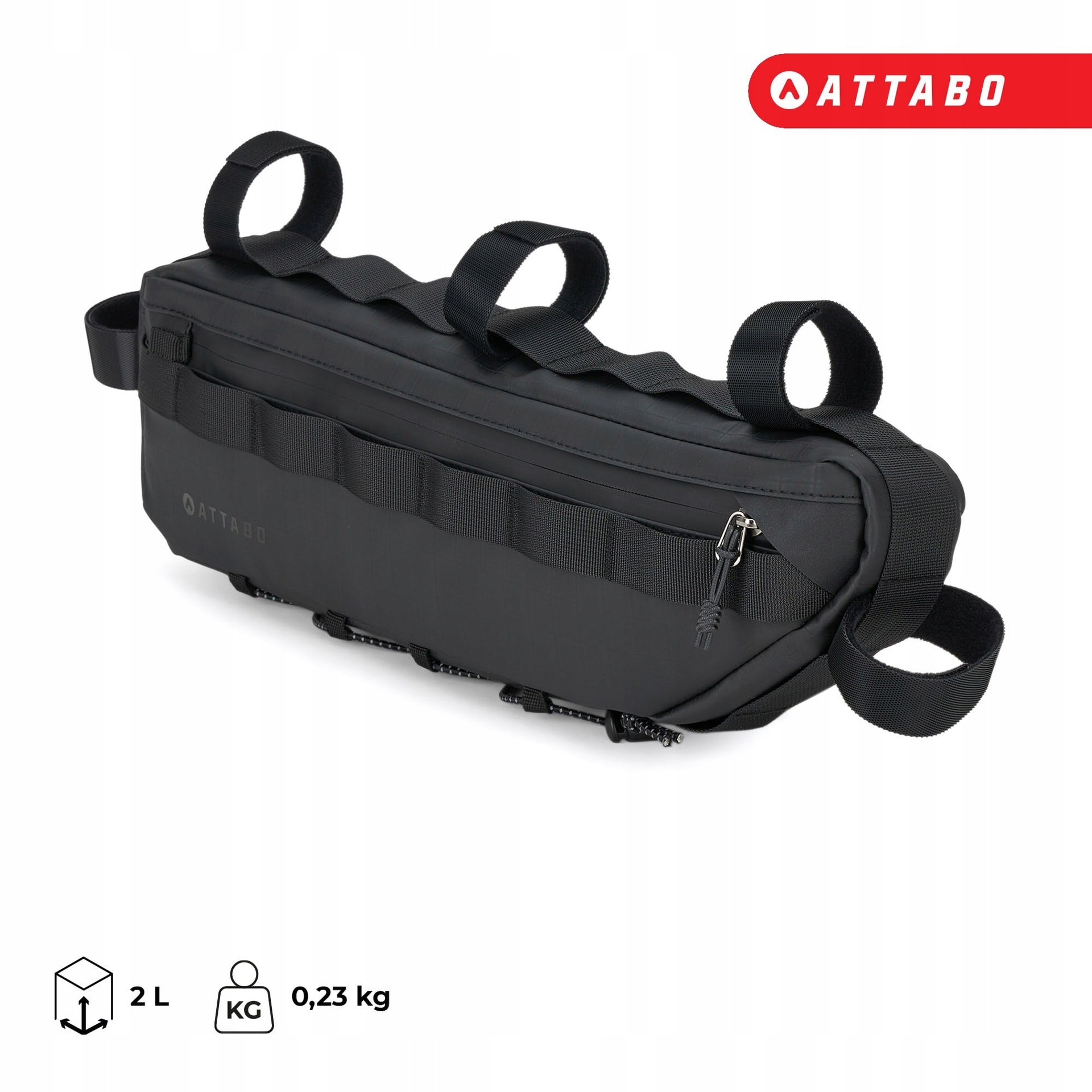 Bicycle frame bag 2L - ideal for bike trips
