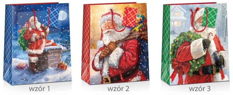Christmas Gift Bag 33x10x45cm MIX - perfect for Christmas gifts