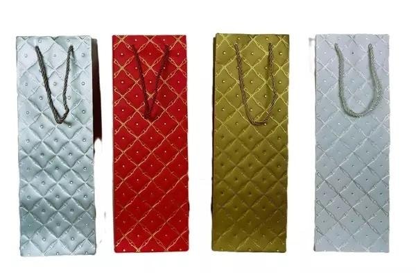 Gift bag for bottle MIX designs - perfect for a gift