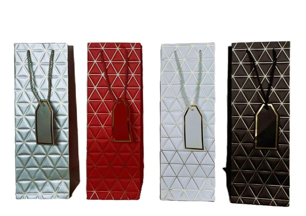 Gift bag for bottle MIX designs - perfect for a gift