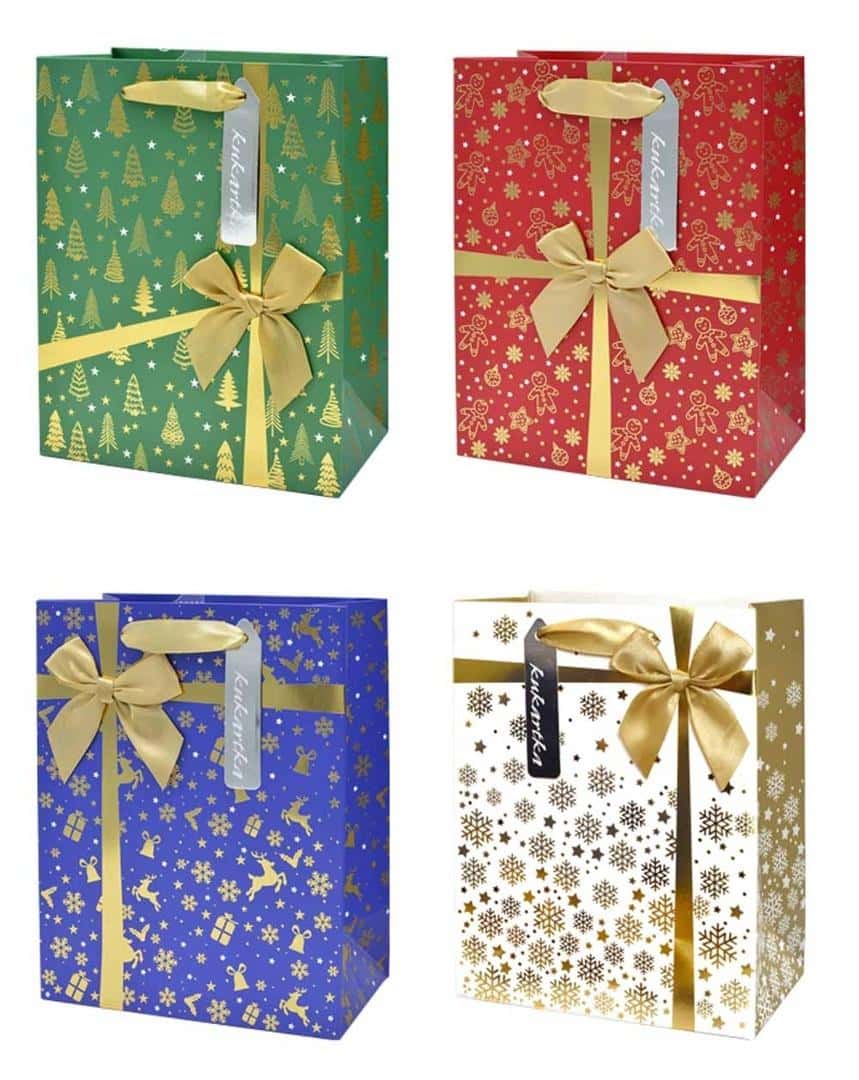 QPXL Bag Christmas Bow MIX - perfect for Christmas gifts