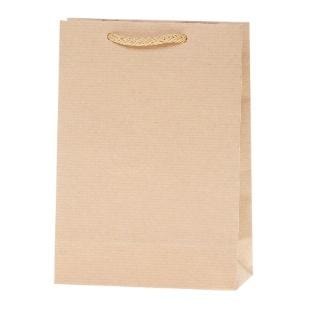 Rozette Kraft paper bag 90g 13x18x6cm small - ideal for gifts