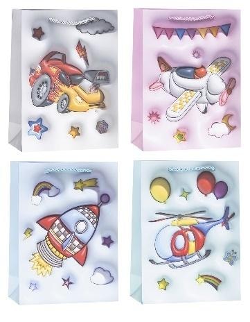Rozette Decorative children's bag mixed designs - perfect as a gift