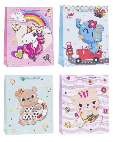 Rozette Decorative children's bag mix of designs - perfect as a gift