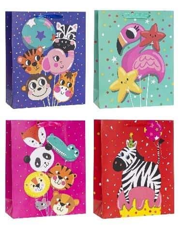 Rozette Decorative children's bag - assorted designs 31x42x12cm