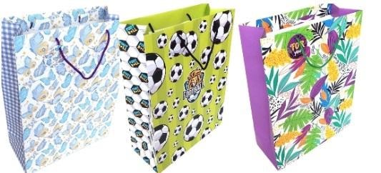 Decorative matte bag Mix designs - ideal for a gift