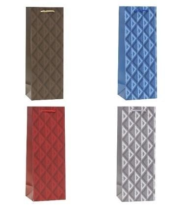 Rozette Decorative bottle bag - perfect for gifts