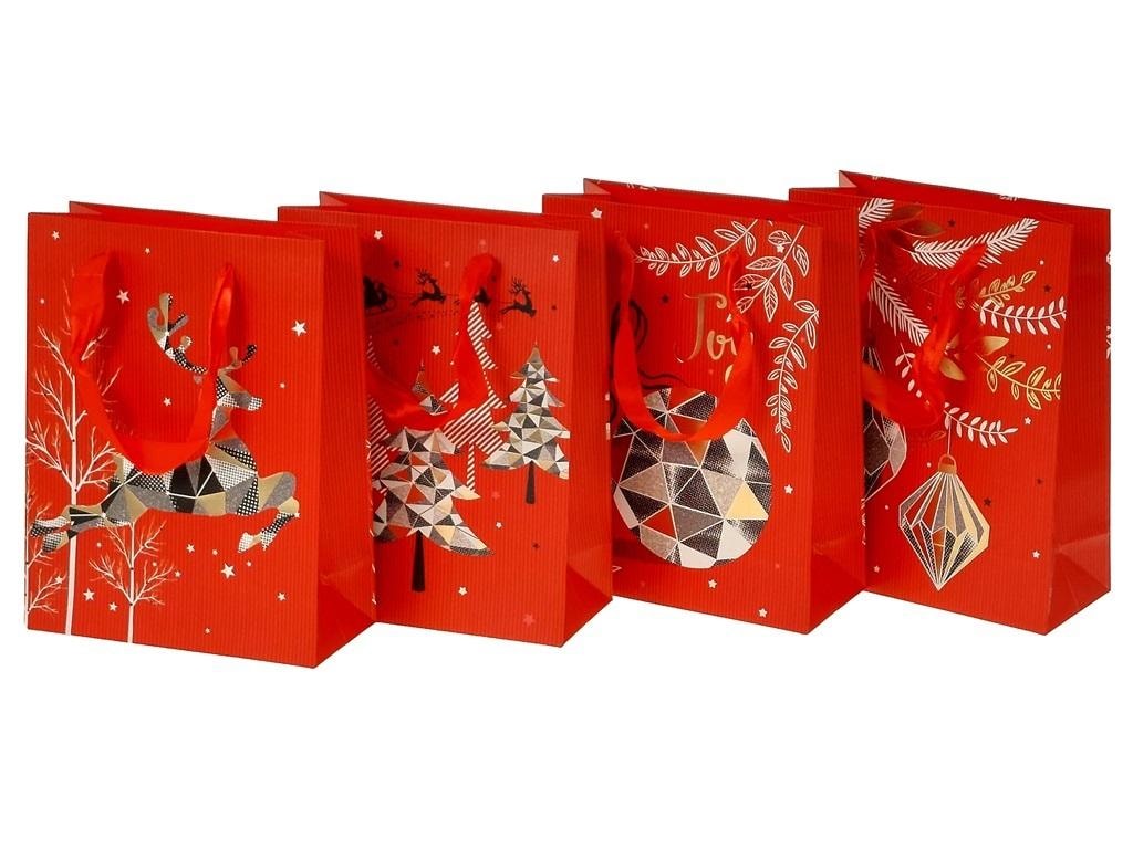 Gift bag 32 x 26 x 10 cm - pattern mix, perfect for any occasion