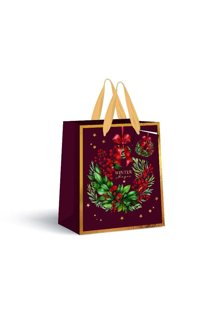 Burgundy Gift Bag - Elegant packaging for every occasion