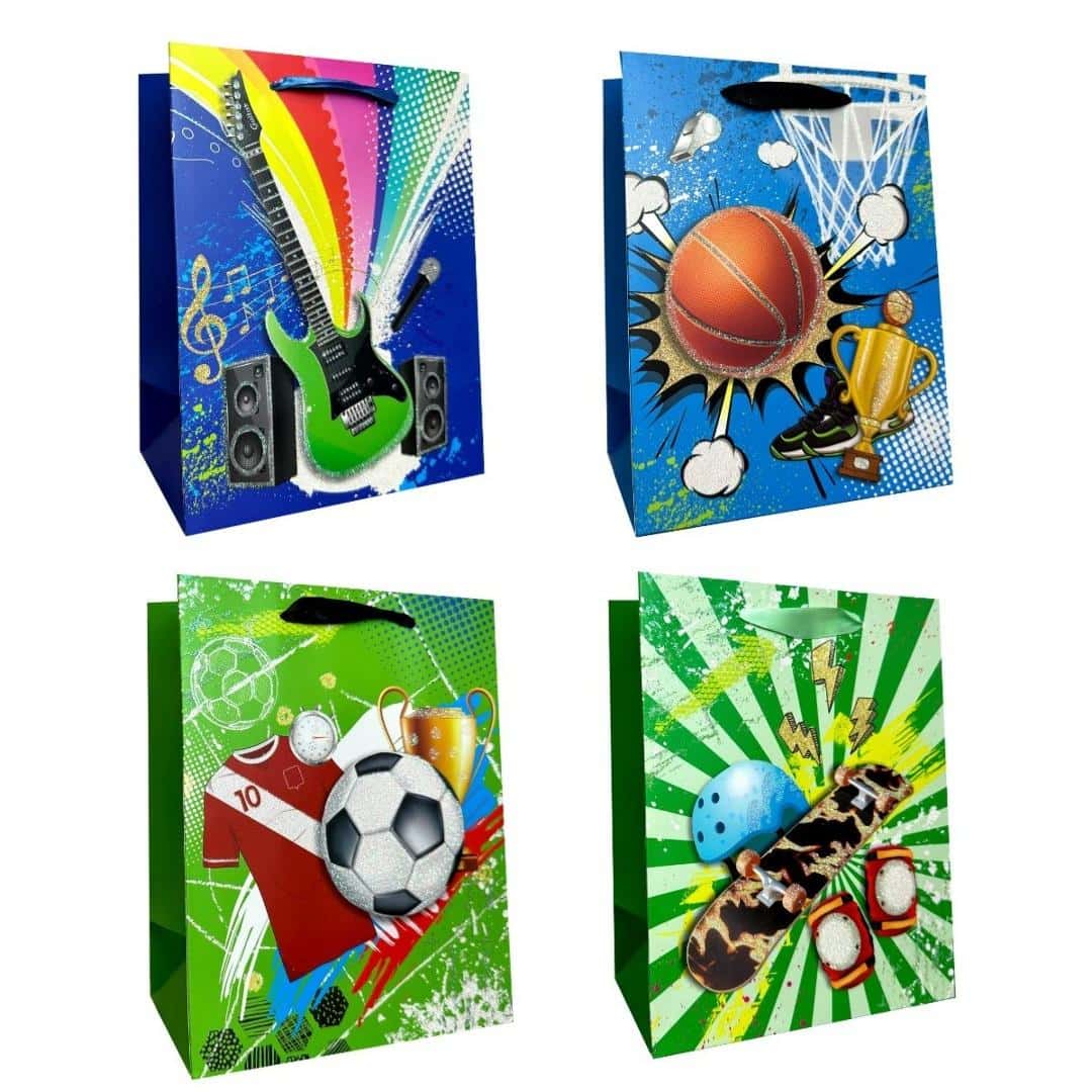 Gift bag children's M glitter mix - ideal for gifts