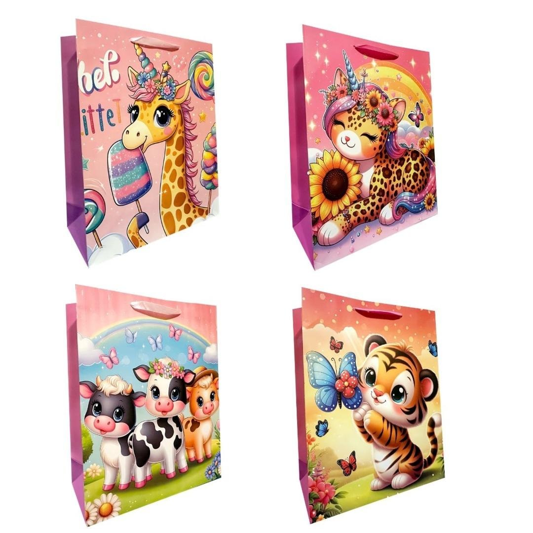 Gift bag children's S Animals Mix - ideal for small gifts