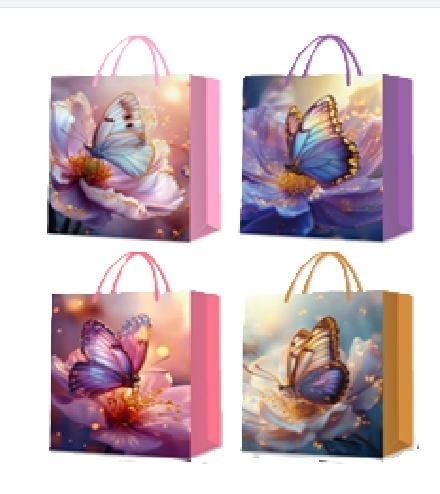 Gift bag L Butterflies mix - perfect for gifts