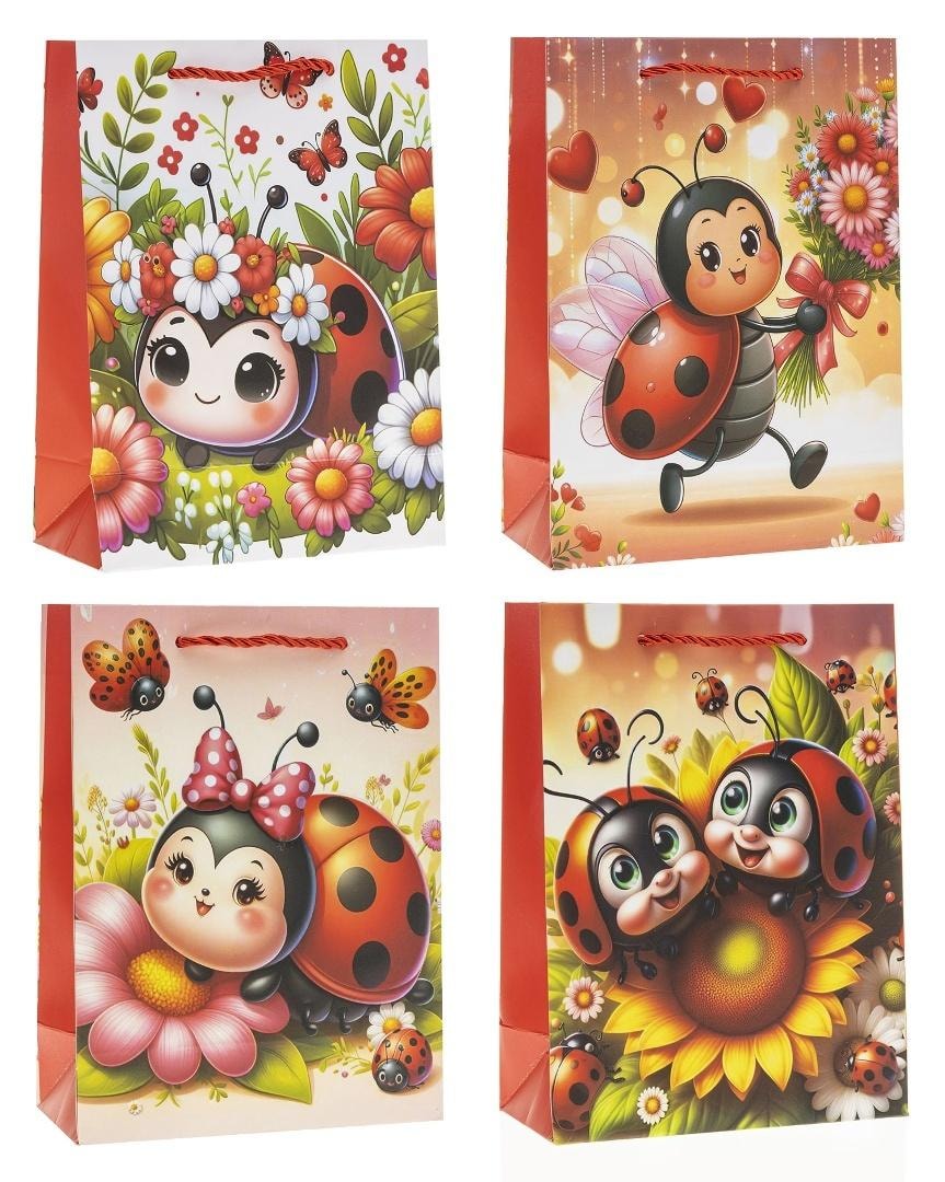 Rozette Gift bag children's size M pattern mix - perfect for gifts