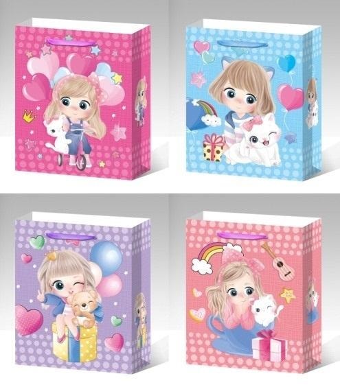 Gift bag M Girl - perfect for gifts