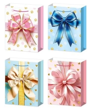 Gift bag M Bow mix - perfect for any occasion