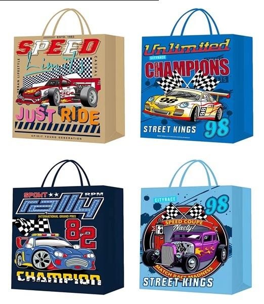 Gift bag M Vehicles - ideal for gifts for children
