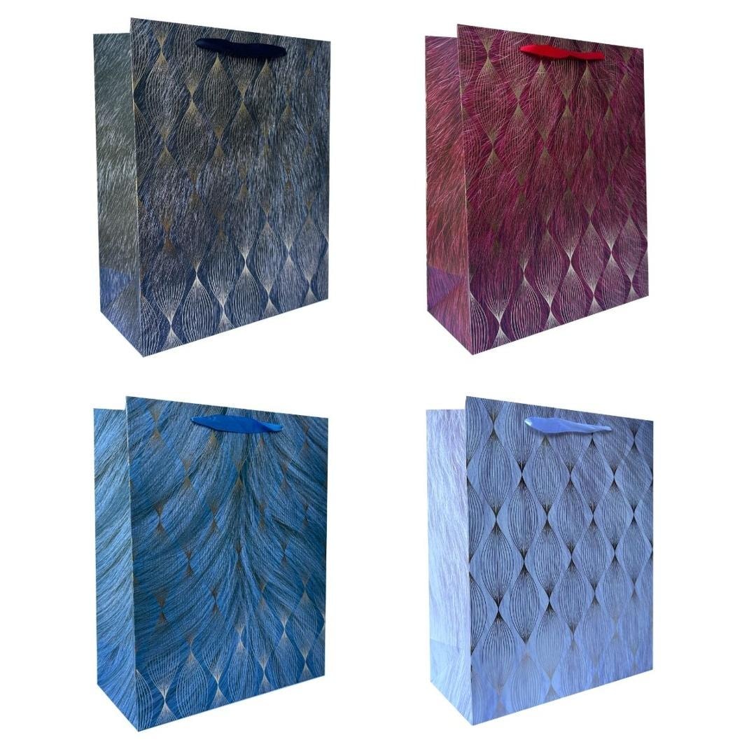 Universal gift bag L with metallic mix - perfect for any occasion